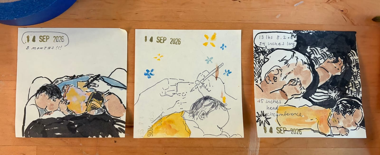 One Hundred Days of Yuzu: A sketchbook retrospective